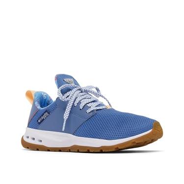 Imagem de Columbia Tamiami PFG Tênis náutico feminino, Bluebell/manteiga de cacau, 35