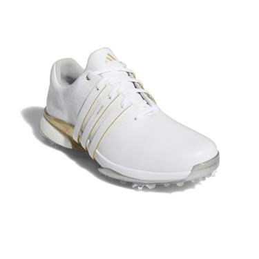 Imagem de adidas Tênis de Golfe Masculino Tour360 24 Boost, Calçado Branco/Ferro Metálico/Core Black, 15