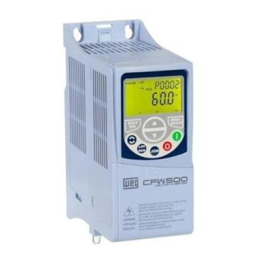 Imagem de Inversor de Frequência Weg CFW500 2cv 7,3a 220V Mono|Trif