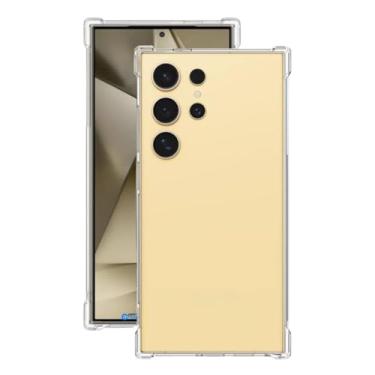 Imagem de Capa Capinha Anti Impacto Compatível Samsung Galaxy S24 Ultra Case Antishock Transparente