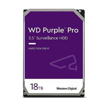Imagem de HDD WD PURPLE 18 TB PARA SEGURANCA/VIGILANCIA/DVR - WD181PURP