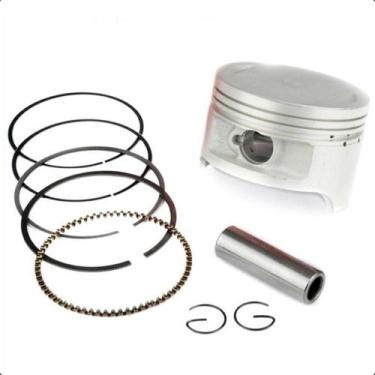 Imagem de Pistão C/ Anéis Metal Leve Biz Pop 100 C 100 Dream 0,25