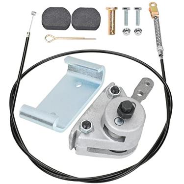 Imagem de GREHUA Pinça de freio mecânico Upgrade de 142 cm e suporte com pastilhas para predador 212cc 196cc 6.5Hp GX160 Manco 9598 9597 Yerf-Dog ASW Bristers Airheart MB-1 Go Kart Carter Drift Trike Rotor
