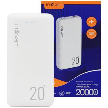 Imagem de Carregador Portátil Power Bank Rápido 20000Mah 2 Saídas Original Inova