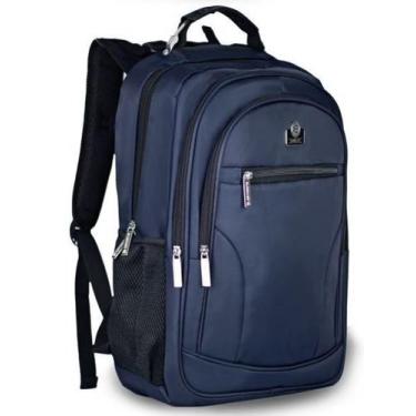 Imagem de Mochila Notebook Alça Cabo de Aço Masculina Feminina Bolsa Resistente 
