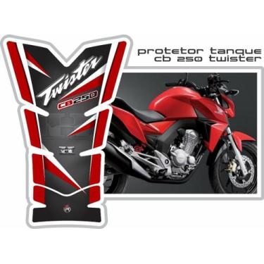 Imagem de Tankpad Modelo Grande - Cb 250 Twister 20,7 X 13,7 Cm - Resitank