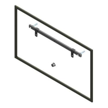 Imagem de Suporte de parede fixo para tv's de 32 ate 75 polegadas lcd led plasma