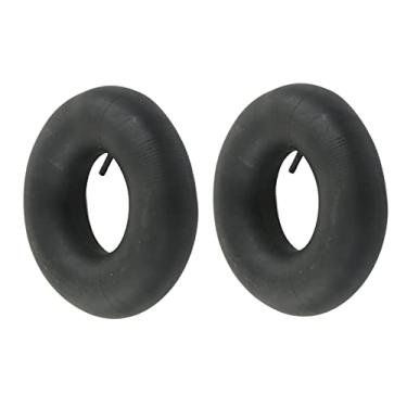 Imagem de Tubo Interno de Pneu 2 Peças 145/70-6 Com Haste de Válvula Reta de Borracha para Karts 90, Caminhões Manuais, Cortadores de Grama, Quadriciclo, Mini Bicicleta, Pacote de 2