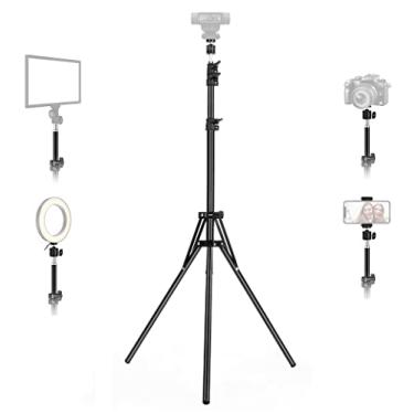Imagem de Suporte de suporte para tripé de câmera de 40 polegadas para Logitech Webcam C922x C922 C930e C930 C920 C615-Black