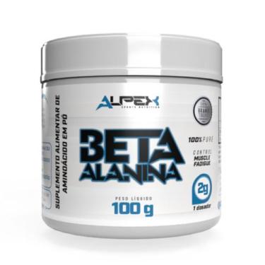 Imagem de Beta Alanina 2000mg 100g - Alpex Sports Nutrition, Sem Sabor