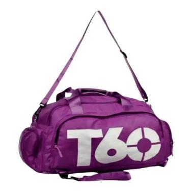 Imagem de T60 Bolsa Academia Transversal Com Compartimentos Top D Luxo