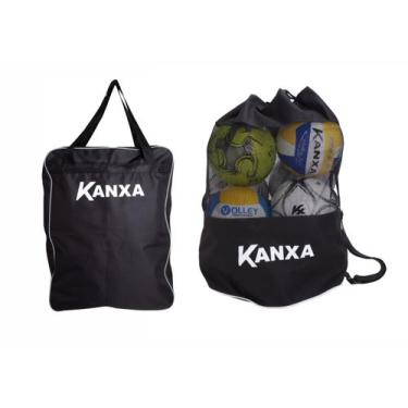 Imagem de Porta Bola Futebol Bolsa Sacola Fardamento Uniforme Time Kit Material 