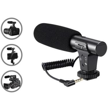 Imagem de Microfone Direcional Shotgun SIDANDE Para Câmeras DSRL - MIC-01