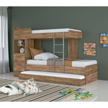 Imagem de Treliche Plus com 3 Gavetas e Escada em Alumínio  - Santos Andirá, Jat