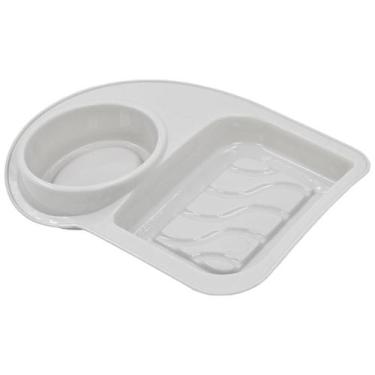 Imagem de Porta Detergente Esponja de Pia Cozinha 2 Espaços Suporte - Paramount,