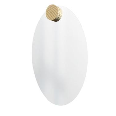Imagem de Espelho Decorativo Aplique Pinus Redondo 60X40 Cm Oval - e2g Design