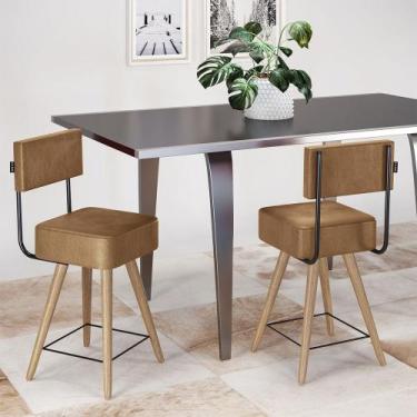 Imagem de Kit 2 Cadeiras material sintético Barcelona Salaone