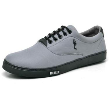Imagem de Sapatênis Casual Polo Novo Top Tenis Urbano Fino Masculino - Polo Blu,