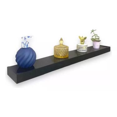 Imagem de Prateleira Rack Porcelanato Banheiro Box 73x11x06 Cm - iPhone, Black