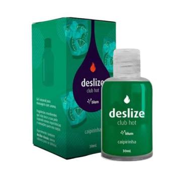 Imagem de Gel Comestível Corporal Deslize Club Hot Ice Blum 30ml,  Algodão Doce