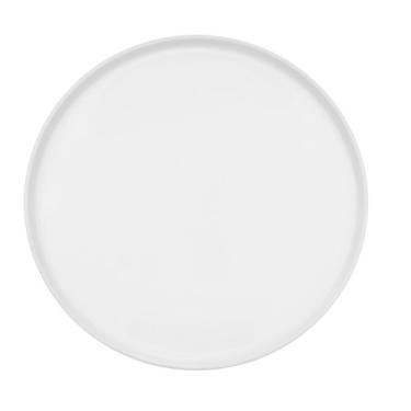 Imagem de CAC China Prato redondo de porcelana para pizza Coupe, 30,5 cm, super branco, caixa com 12