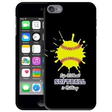 Imagem de SM CASES Capa para iPod Touch 7, capa para iPod Touch 6, capa para iPod Touch 5 - Capa de plástico rígido com estampa 3D para iPod Touch 7/6/5.