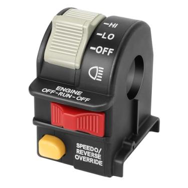 Imagem de Mati 4010422 Farol esquerdo Hi/Lo feixe de luz/interruptor de desligamento para Polaris Magnum 325 330 500 Scrambler 500 Sportsman 400 500 Trail Boss 325 330 Xpedition 325 425 Xplorer 400 2001-2003