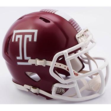 Imagem de TEMPLE OWLS NCAA Riddell Revolution SPEED Mini Capacete de Futebol Americano