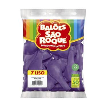 Imagem de Balão São Roque Nº7, Roxo Uva
