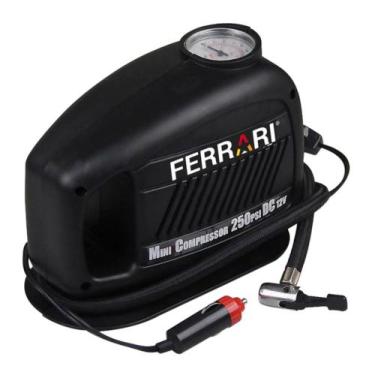 Imagem de Compressor de Ar Turbo Ferrari Mini 12V - 84148011 - Caracol