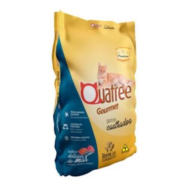 Imagem de Quatree gourmet gatos castrados delicias do mar 3kg