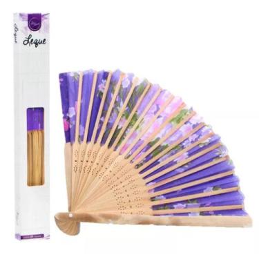 Imagem de Leque Oriental Grande Dança Kung Fu Tai Chi Chuan Fashion - Home Goods