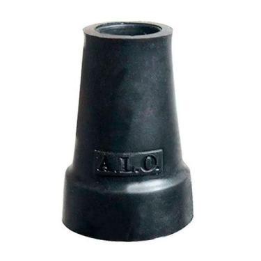 Imagem de Ponteira de Borracha 5/8 (15,8mm) Para Muleta Canadense Unidade Preta 