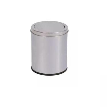 Imagem de Lixeira Inox 5 Litros Basculante - Mor