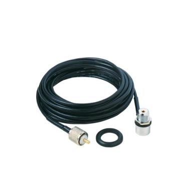 Imagem de Cabo Coaxial Com Conector Cabo Rg58 5,5 Metros M-802k - AQUARIO
