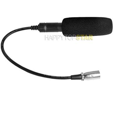Imagem de Microfone XLR profissional de 15 cm com 3 pinos, tubo de voz Mike para câmera de vídeo digital EX1R XF100 XF300 105