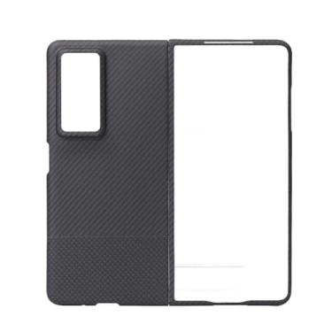 Imagem de waillynice Capa de fibra de carbono real para Honor Magic V2, capa ultrafina de fibra de aramida anti-queda para Honor Magic V2 RSR Capa Magic Vs2 (600Dplain(Big), Magic V2 RSR)