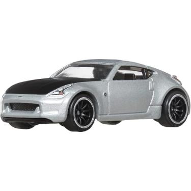 Imagem de Hot Wheels, Veículo de Brinquedo Fast and Furious Nissan 370Z em Escala 1:64 e Pneus Real Riders