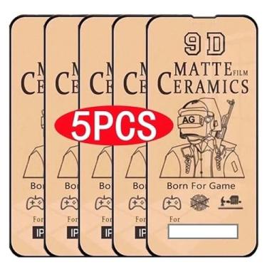 Imagem de OZ MARKETPLACE [Pacote com 5] [3 pacotes + 2 bônus] Protetores de tela de cerâmica flexíveis duráveis e curvados foscos para Motorola Edge 30 Ultra - Capa de telefone premium à prova de choque