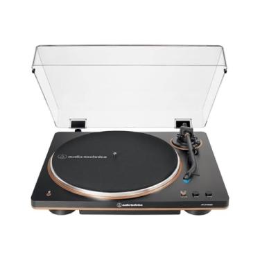 Imagem de Toca-Discos Vinil Audio-Technica Sem-Fio Automático AT-LP70XBT-BZ, Preto e Bronze, Bivolt 120/240V