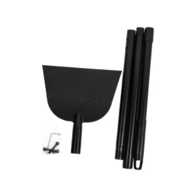 Imagem de Gralara Ferramenta de remoção de esterco agrícola Limpeza de ferramentas de pára, Preto