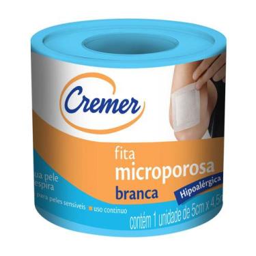 Imagem de Fita Microporosa Cremer Hipoalergênica 5cm x 4,5m