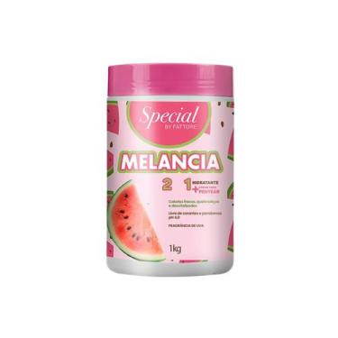 Imagem de Creme de Pentear e Máscara Hidratante Minha Melancia 1kg  Special by F