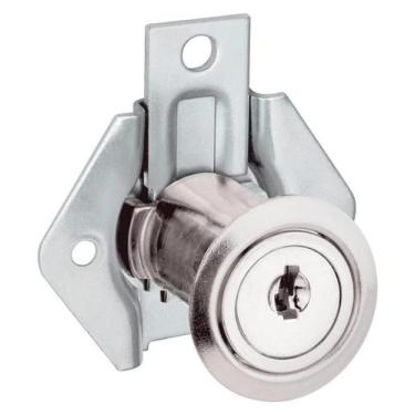 Imagem de Fechadura para Gaveta e Móveis 302 com Chave Cromada - Stam