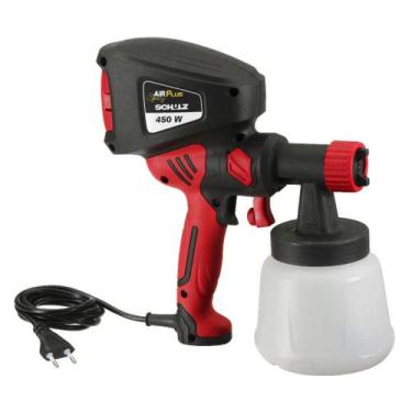 Imagem de Pistola De Pintura Spray Pulverizadora Schulz 1 L 450W - Geral, 110V