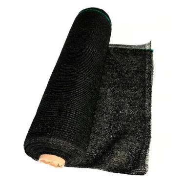 Imagem de Tela Sombrite Preta 35% Plantas Toldos Garagens - 3X25M - Solpack