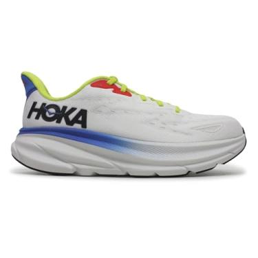 Imagem de HOKA Tênis masculino Clifton 9 Textile, Blanc De Blanc Virtual Blue, 44