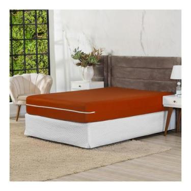 Imagem de Capa De Colchão Malha Gel Queen Zíper - Shop Casa Nobre, TELHA