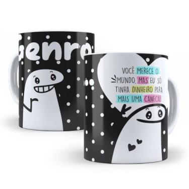 Imagem de Caneca de Cerâmica 325ml Flork Família - Mecolour