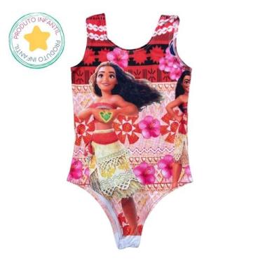 Imagem de Body Collant  Infantil Estampa Moana - Magic Sky, Laranja, M
